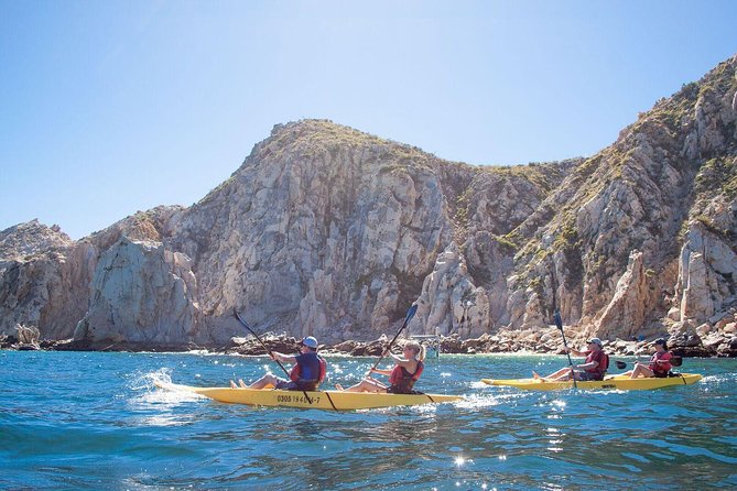 Private Los Cabos Arch & Playa del Amor tour by Glass bottom kayak - Stop two: El Arco de Cabo San Lucas