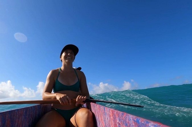 Private Outrigger Canoe Surfing Experience - Sea turtles, Diamond Head, and a different view of Honolulu