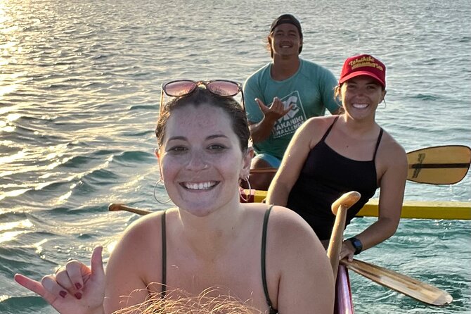 Private Outrigger Canoe Surfing Experience - Learning to paddle as a team