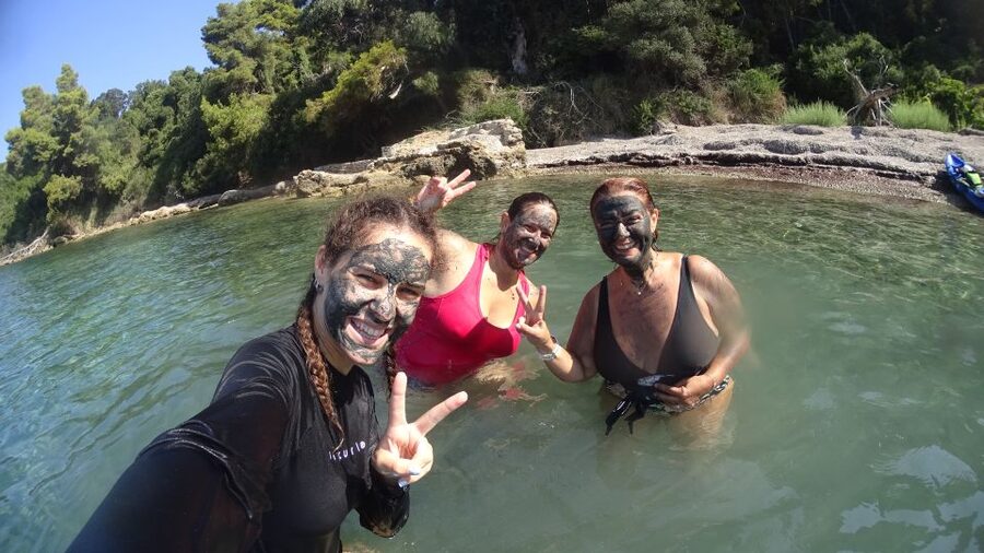 Private Sea Kayak over sunk city of ancient Feia - Why the private group makes a difference