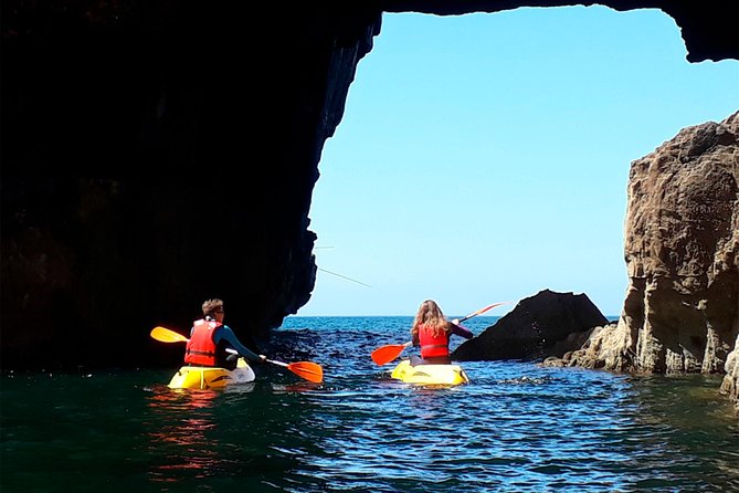 Private Sea Kayaking in Cascais, Lisbon - Santa Marta and the Farol de Santa Marta area