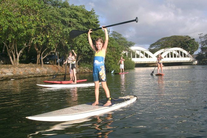 Private Stand up Paddle Lesson and Tour (for 1 or more paddlers) - Starting at Haleiwa Beach Park at 2 PM