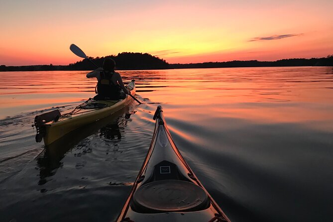 PRIVATE Sunset Kayaking in Stockholm Archipelago Nature Reserve - Booking details that matter