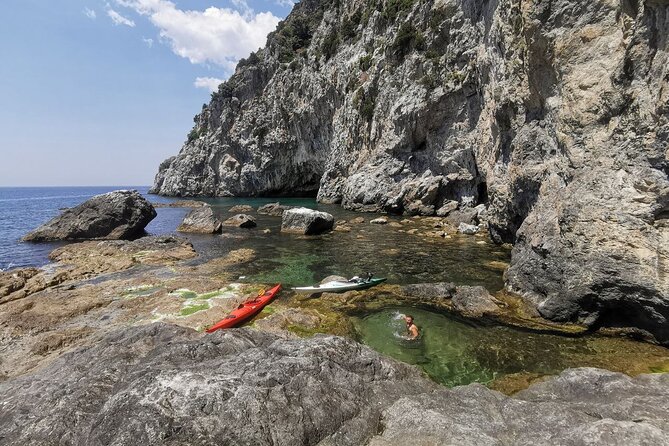 Private Tour Kayaking along Amalfi Coast Half day - Starting at Kaktus Café in Vietri sul Mare