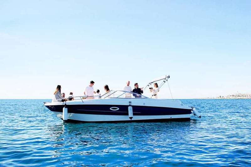 Puerto Banús: Floky Boat Cruise with Snorkeling & Paddle SUP - Paddleboarding, swimming, and snorkeling