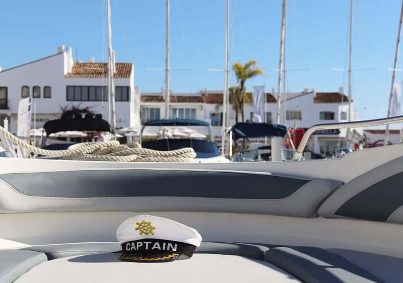 Puerto Banús: Floky Boat Cruise with Snorkeling & Paddle SUP - The captain can make or break the day