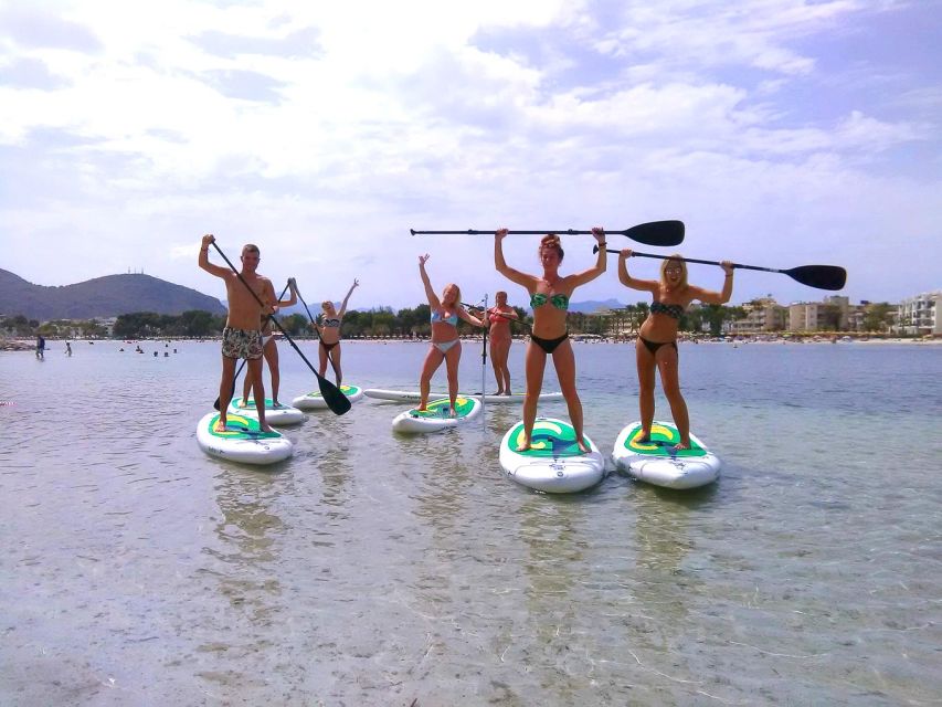 Puerto de Alcudia: Stand-Up Paddleboard Lesson - The first hour: learning the basic SUP skills