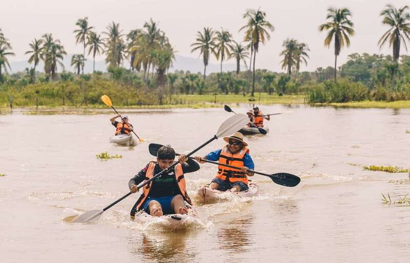 Puerto Escondido: Kayak Adventure On Manialtepec Lagoon - A quiet break at Puerto Suelo