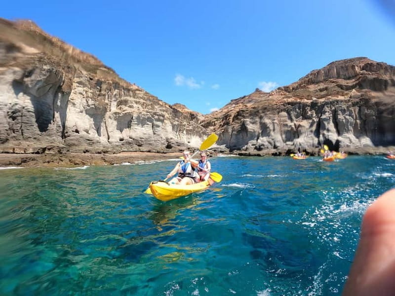 Puerto Mogán: Guided Adventure Kayak Tour in Caves & Snorkel - Who should book this tour?