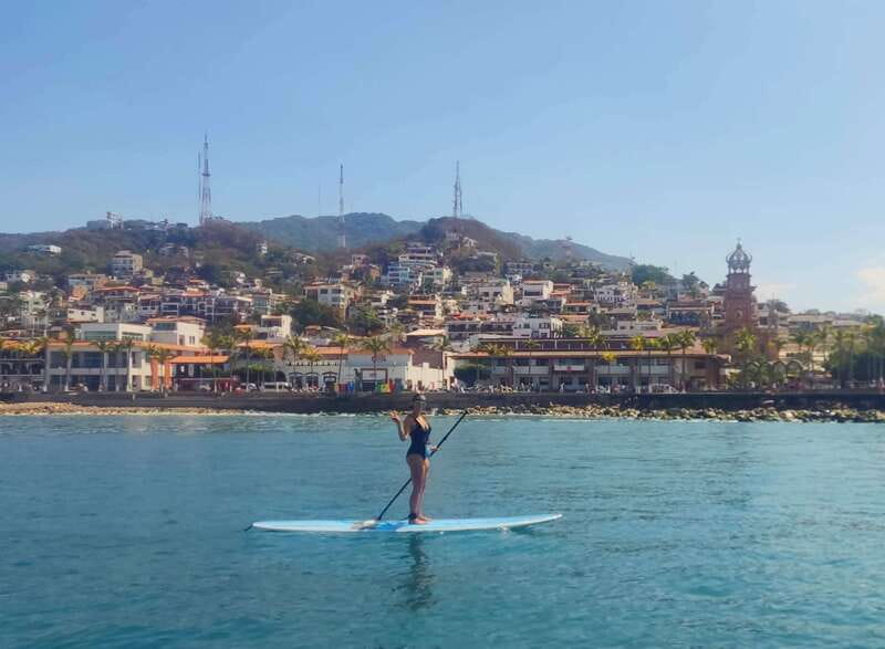 Puerto Vallarta: Guided SUP Board Tour with Digital Photos - The first 20 minutes: board lesson and safety briefing