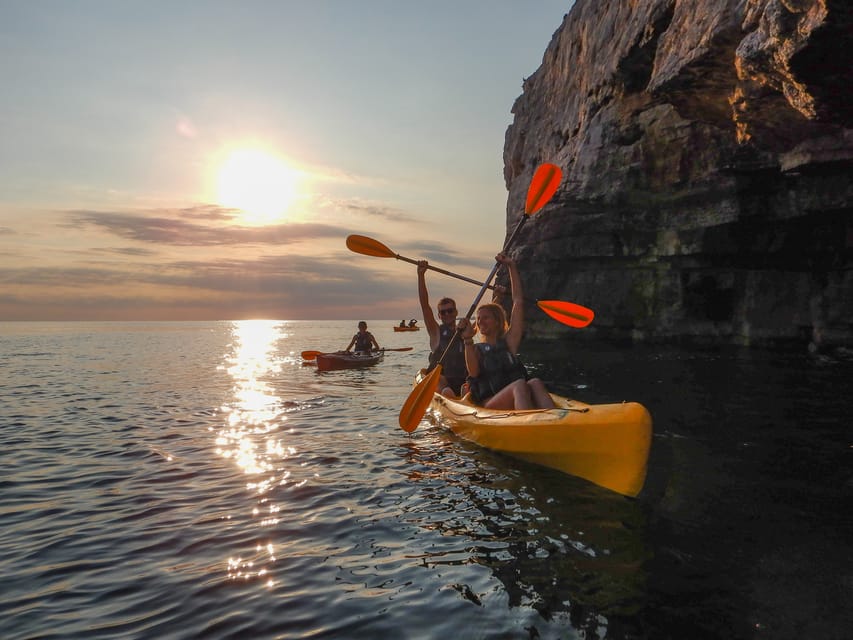 Pula: 3-hrs Kayak, Cliffs & Snorkeling Small Group Adventure - Snorkeling in a quieter coastal spot