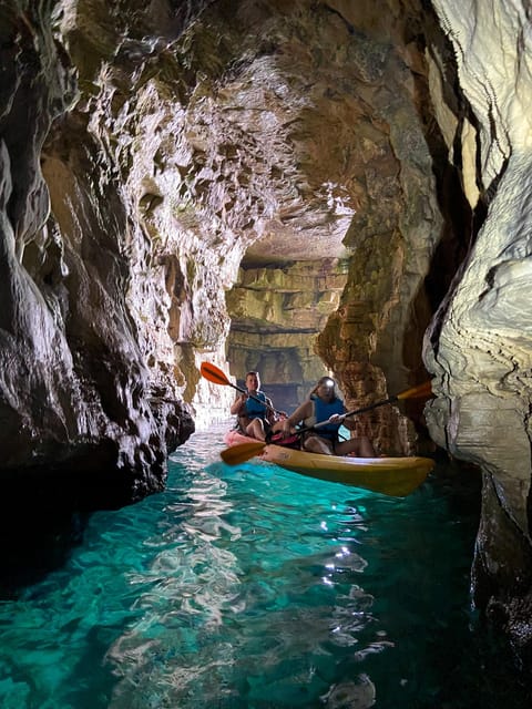 Pula: 3-hrs Kayak, Cliffs & Snorkeling Small Group Adventure - What the $53 price includes