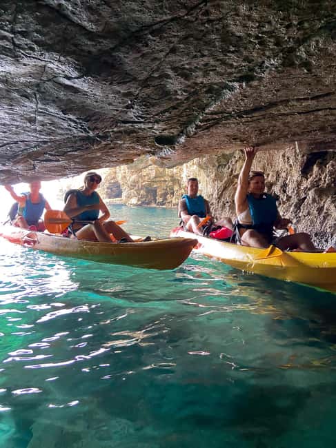Pula: 3-hrs Kayak, Cliffs & Snorkeling Small Group Adventure - Starting at Valovine Beach
