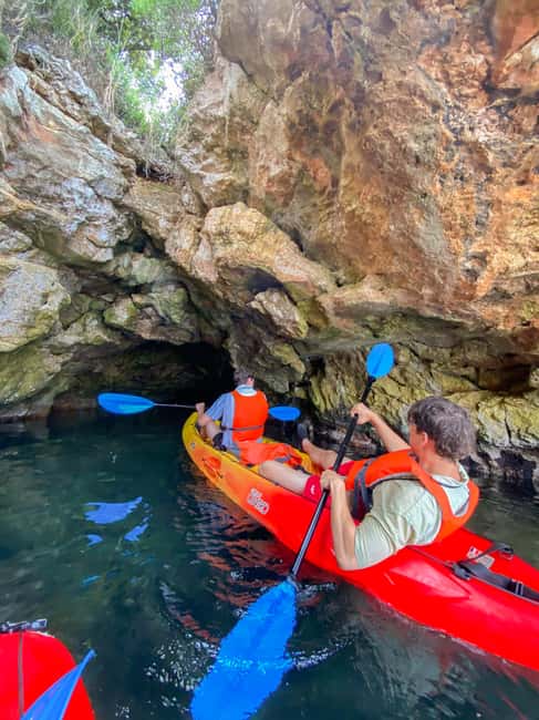 Pula: Cave Kayak Tour, Snorkeling and Island Jumping - The cave and its pigeon colony
