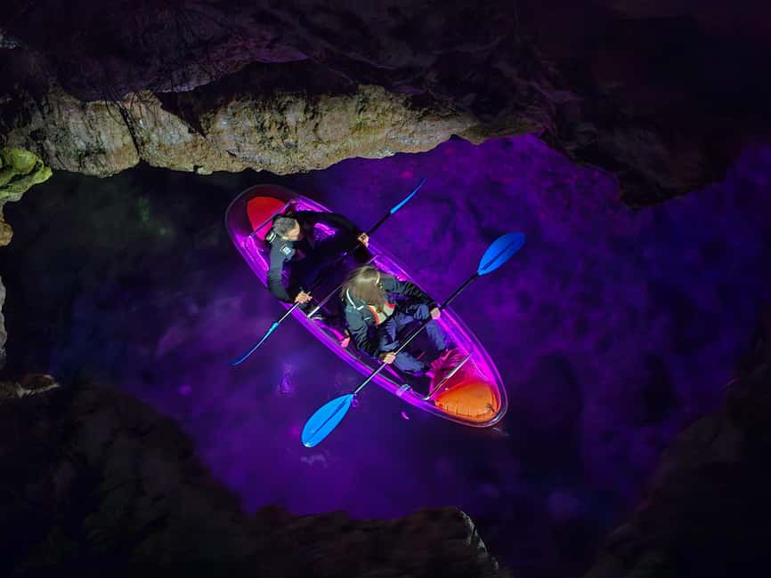 Pula: Istria Cave LED Illuminated Kayak Tour by Night - Key points at a glance