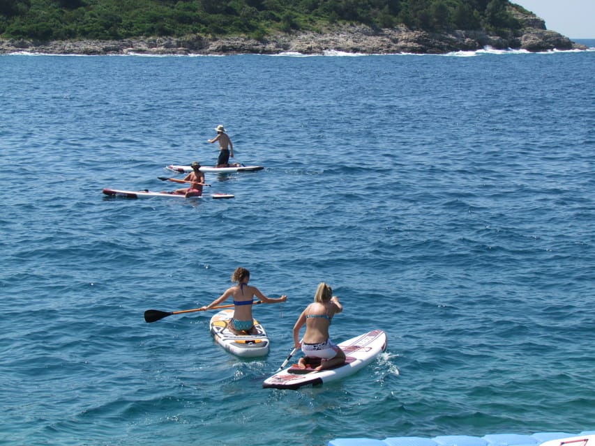 Pula: Kayaking and Snorkeling Self-Guided Tour - Fratarski Island and the heart-shaped view