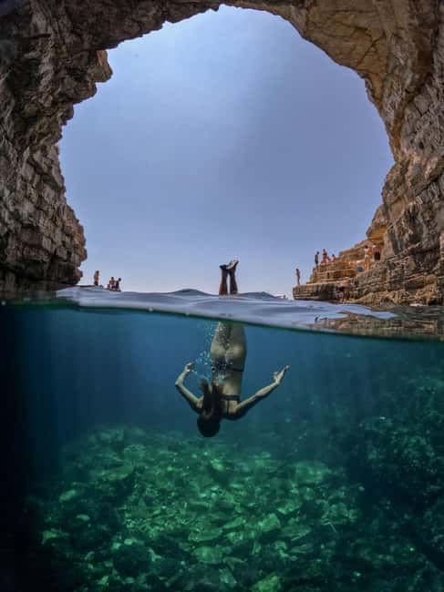 Pula: Kayaking,Snorkeling, Cliff jumping Tour with Wetsuit - The cliff jump is optional, but the photos are not