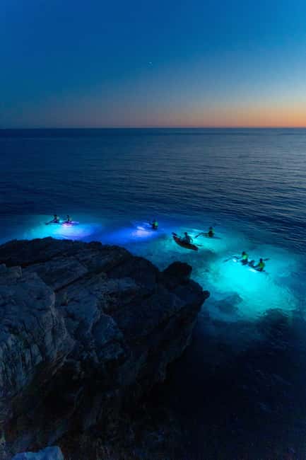 Pula: Night Kayak Tour with Glowing Kayaks - Key points to know before you book