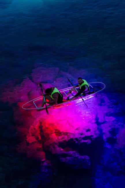Pula: Night Kayak Tour with Glowing Kayaks - What $76 includes, and what it does not