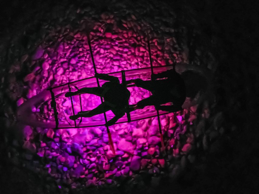 Pula: Night-Time Sea Kayaking Tour in Transparent Kayak - The first paddle follows the fading light