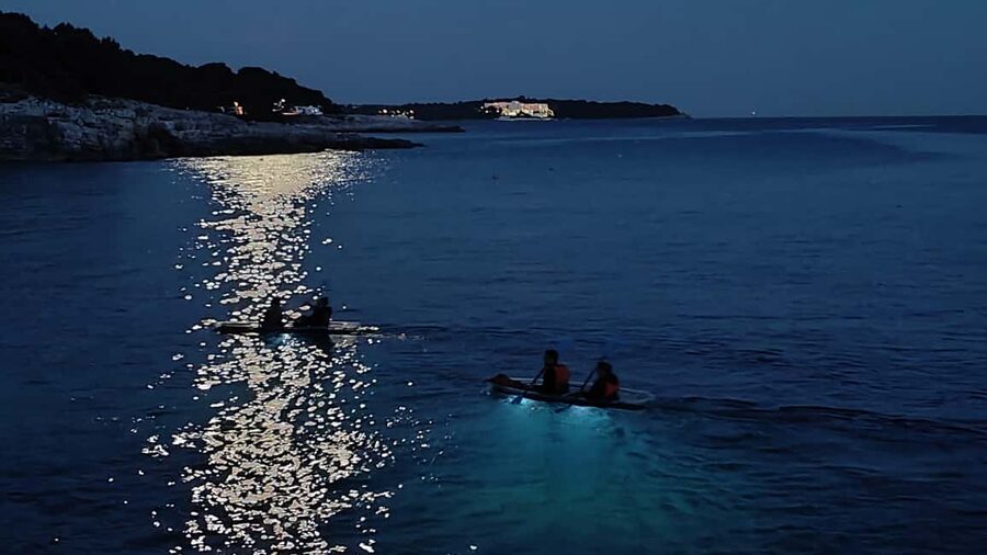 Pula: Night Tour in Transparent Kayak with Stargazing - At a glance