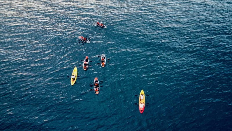 Pula: Night Tour in Transparent Kayak with Stargazing - The paddle back under open sky