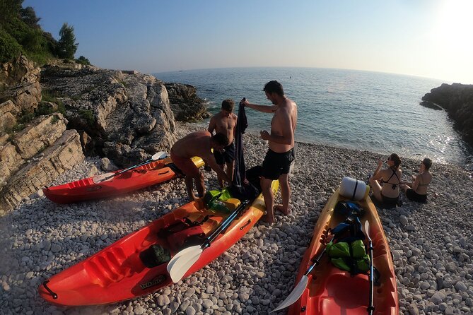 Pula: Sunset Adventure – Boat, Kayak, Snorkeling & Sunset - Sunset from the water