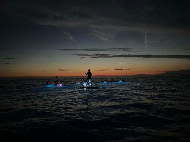 Pula: Sunset/Night Illuminated Transparent Kayak Tour - What is included for $58