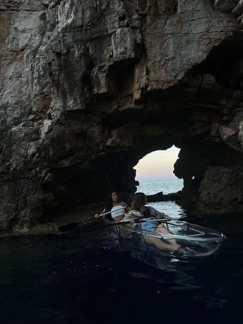 Pula: Sunset/Night Illuminated Transparent Kayak Tour - Practical planning for the evening