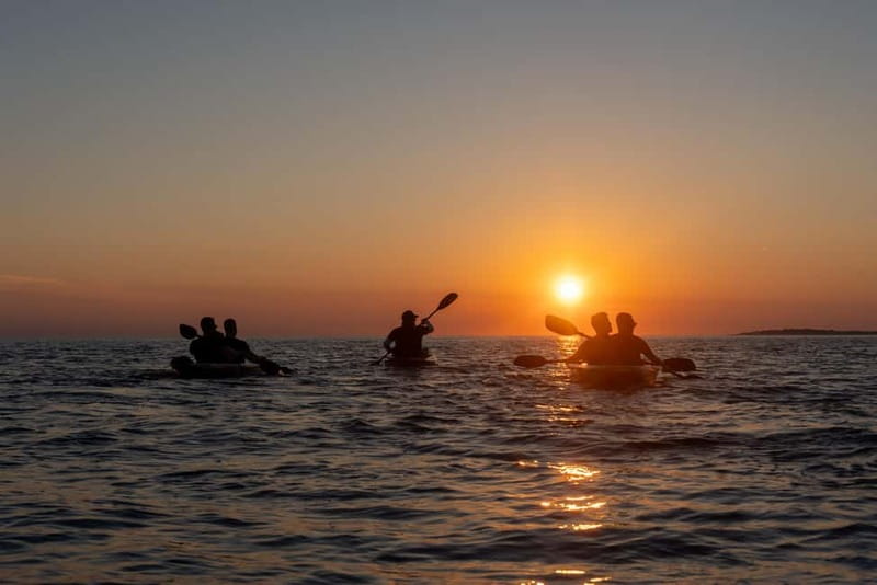 Pula:Sunset Tour By Clear Kayak,Cave,Swim & Cliff Jumping - What this Pula kayak tour is really like