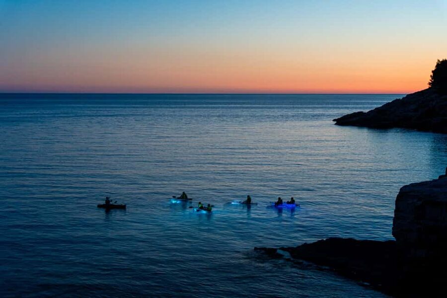 Pula:Sunset Tour By Clear Kayak,Cave,Swim & Cliff Jumping - What the $76 price includes