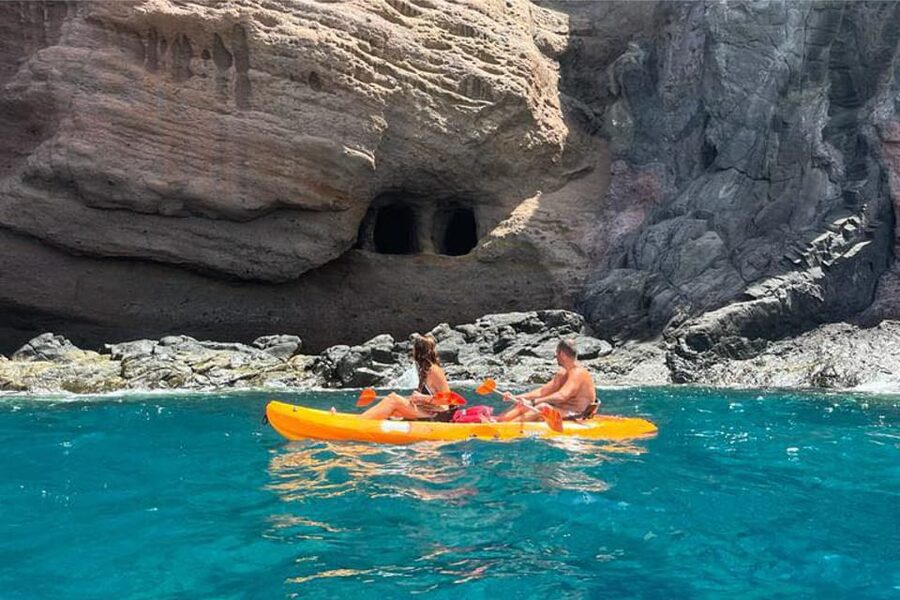 Punta de Teno: Kayak Safari overlooking Los Gigantes Cliffs - The swimming and snorkeling stop