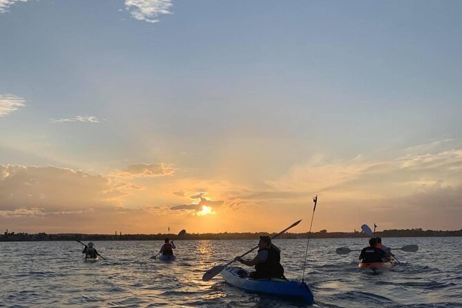 Raby Bay Wildlife Kayak Tour - Crossing the rocky coral reef