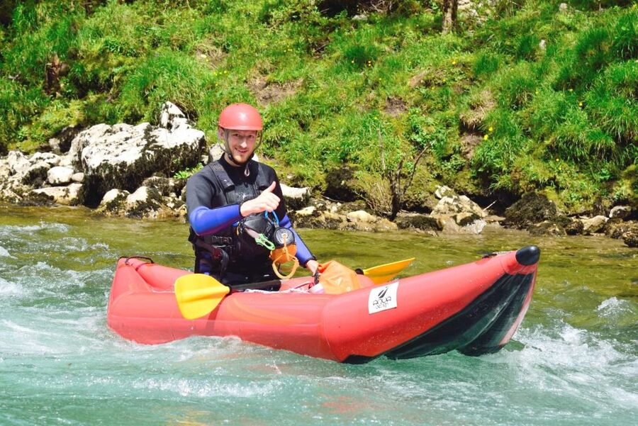 Rafting/Kayaking adventure river Kupa - Reaching the river from the base