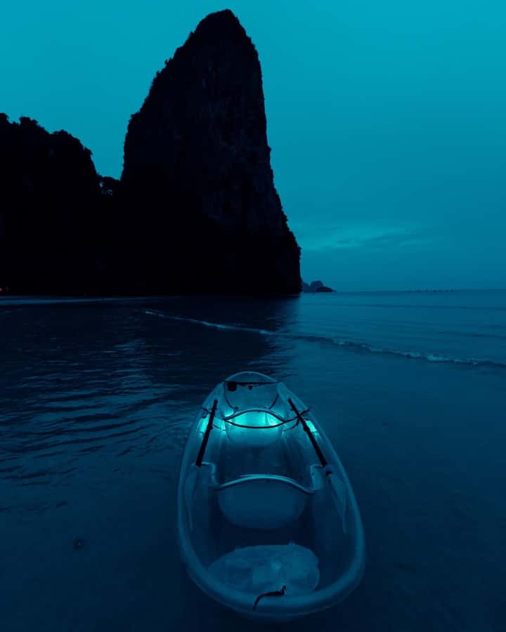Railay: Illuminated Clear Kayak Night Tour Bioluminescence - Is $73 good value?