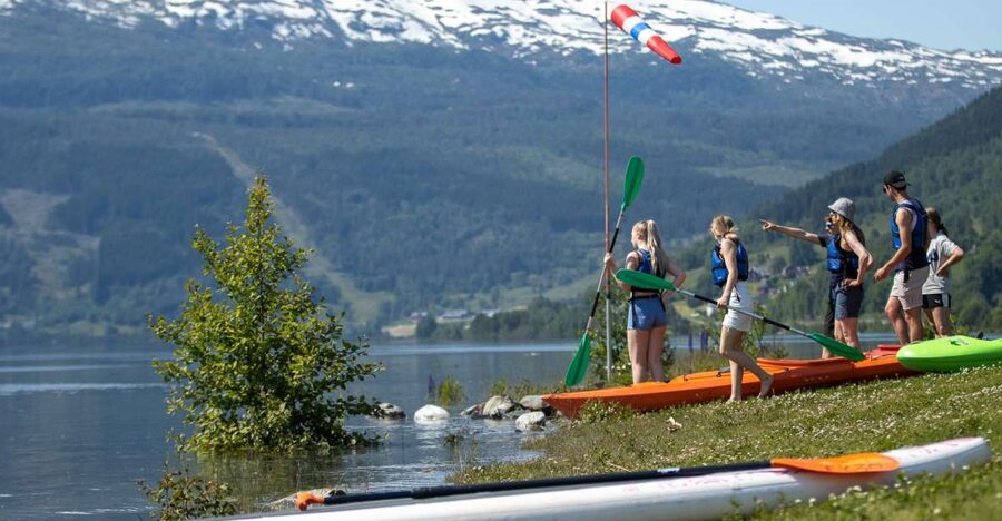 Rental - Sea Kayak - Vangsvatnet, Voss’s Big Blue Playground