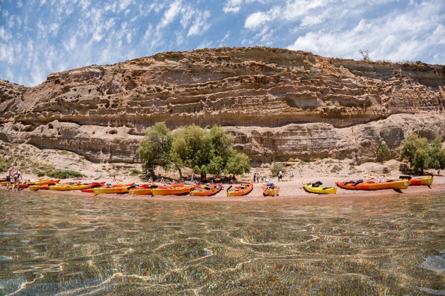 Rhodes: Sea Kayak Adventure to the Red Sand Beach - What makes the $100 price worthwhile