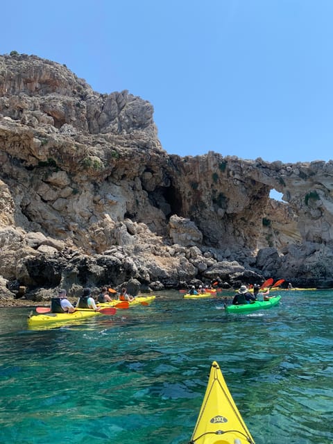 Rhodes Sea Kayaking “In the Footsteps of Pirates” - Agia Agathi and the Quiet Red-Sand Stops