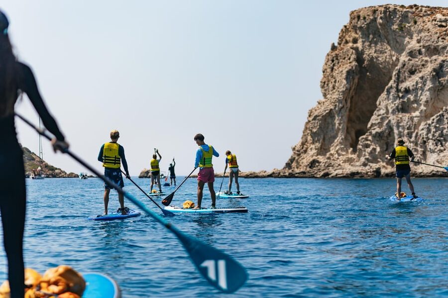 Rhodes: Stand-Up Paddleboard and Snorkeling Tour - Paddling beside Rhodes’ east coast