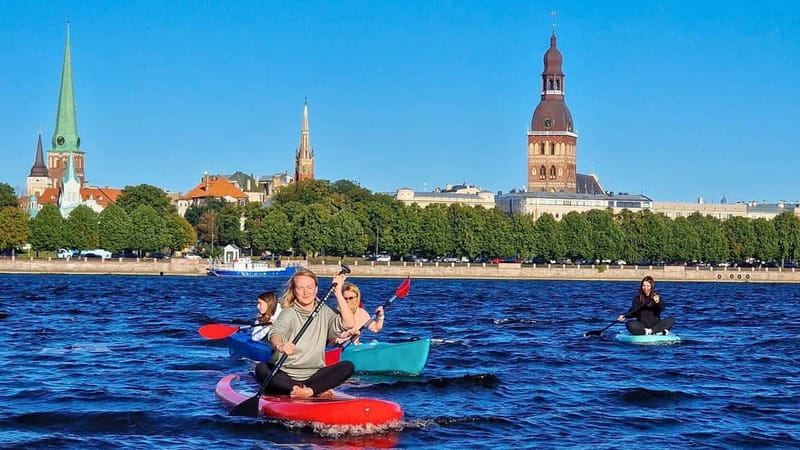 Riga: Kayak Rental in the City Center - What the Three-Hour Window Really Gives You