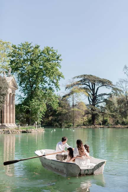 ROME: Villa Borghese Lake tour by boat paddling independently +aperitivo - Timing, cancellation, and practical details