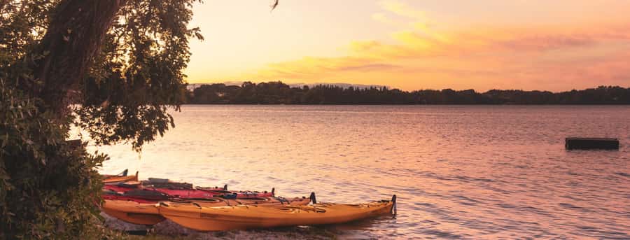 Rotorua: Evening Starlight Gourmet Kayak Tour with dinner - Why Lake Rotoiti makes a fine evening setting