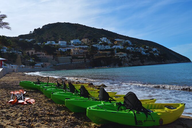 Route in Kayak Moraira - Safety and support from the guides