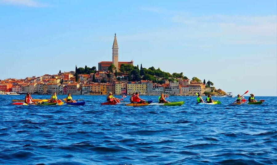 Rovinj-Amazing kayak tour &snorkeling &free drink &photos - Why this kayak trip works so well in Rovinj