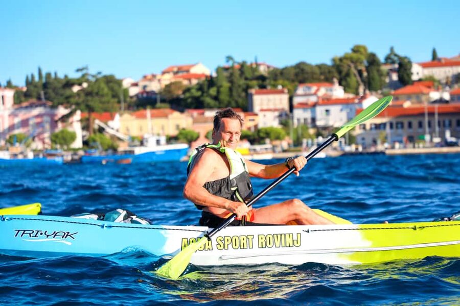 Rovinj-Amazing kayak tour &snorkeling &free drink &photos - Sunset views and the photo service