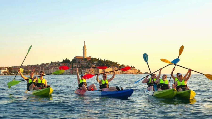 Rovinj-Amazing kayak tour &snorkeling &free drink &photos - Who will enjoy this most