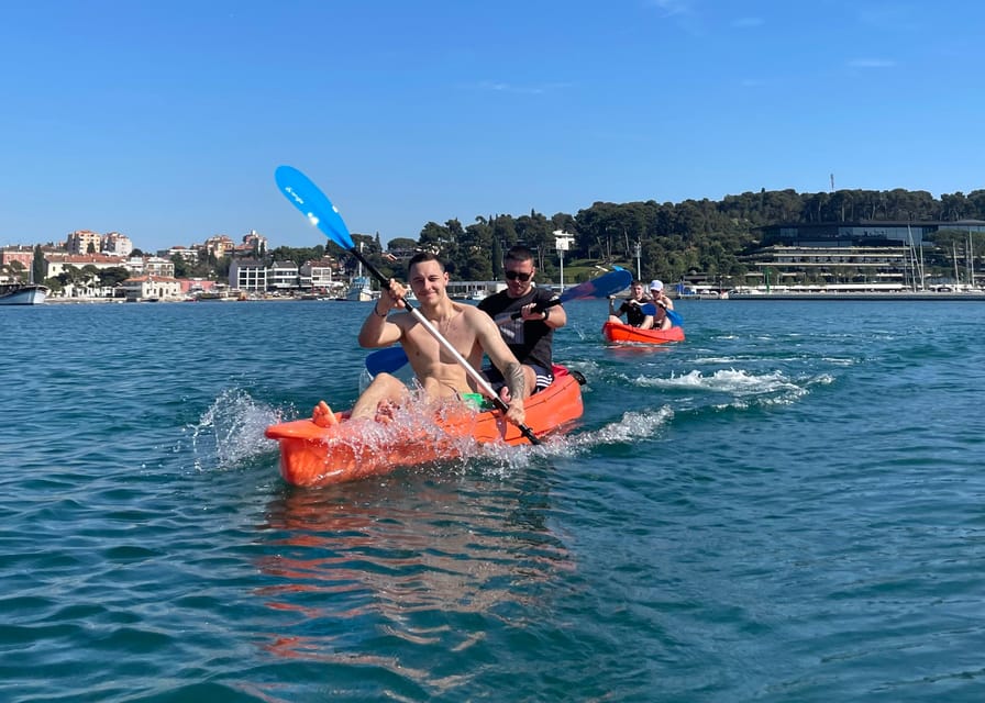 Rovinj:BUBA KAYAK TOURS:snorkeling,jumping,FREEdrinks&photos - Swimming and snorkeling near St. Catherine Island