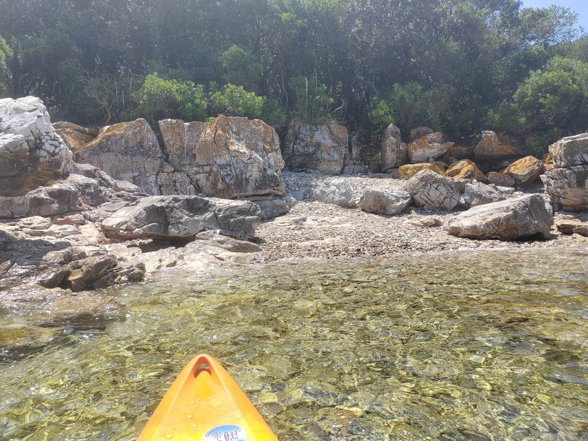 Rovinj: Golden Cape Desert Islands Kayak & Snorkeling Tour - Starting at Cuvi Beach, not central Rovinj
