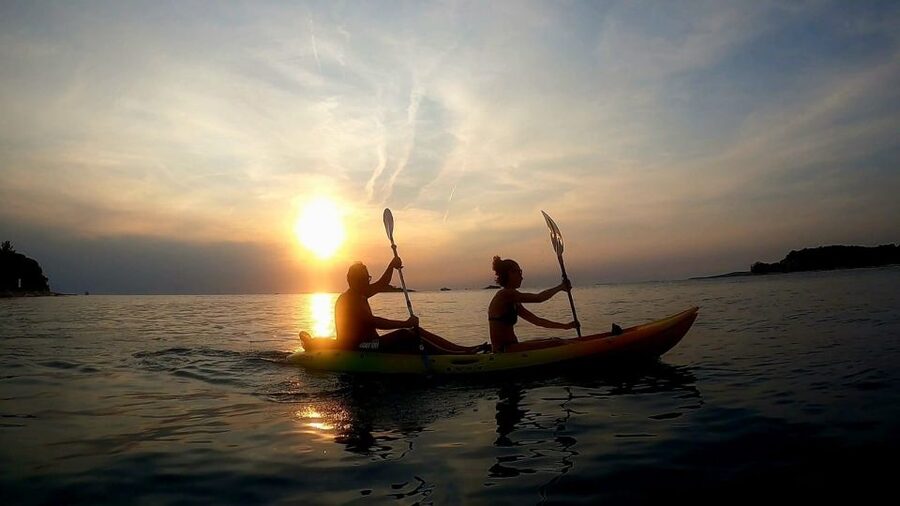 Rovinj: Golden Cape Desert Islands Kayak & Snorkeling Tour - Who should book this Rovinj kayak tour?