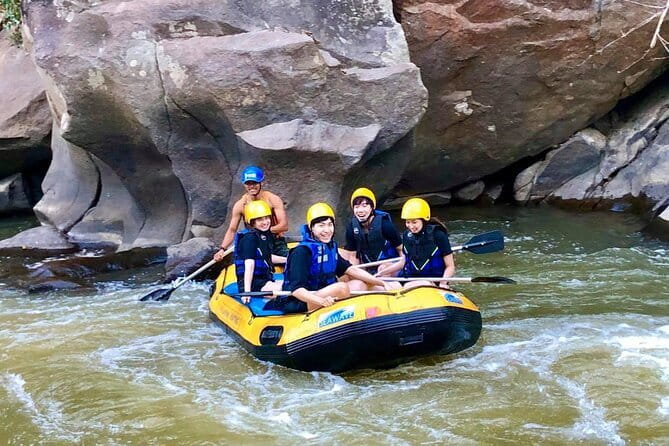 Safety whitewater rafting in Chiangmai by Khampan Rafting - Pickup, timing, and group size